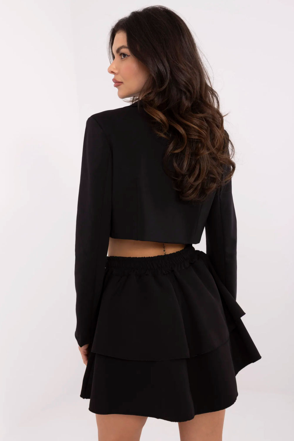 Spódnica Model MI-SD-G9123-1.25 Black - Italy Moda209209 - Czarny - obrazek 3