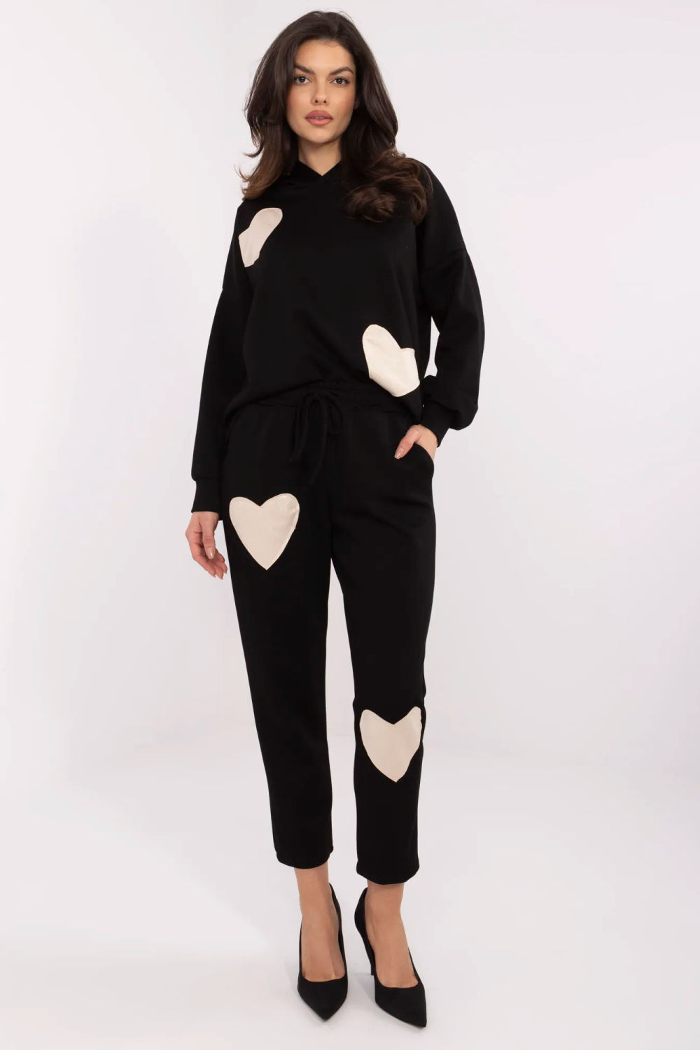 Spodnie Komplet Model MI-KMPL-M61431.68P Black - Italy Moda209696 - Czarny