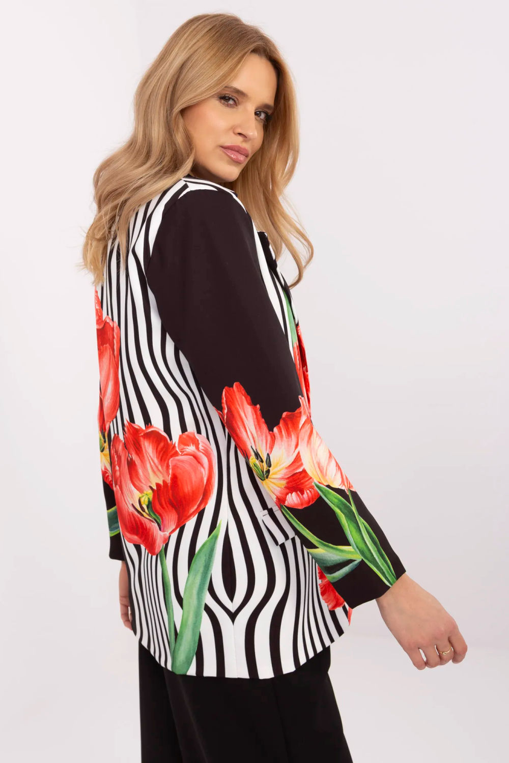 Marynarka Model DHJ-MA-18525-32.00 Black - Italy Moda209829 - Czarny - obrazek 2