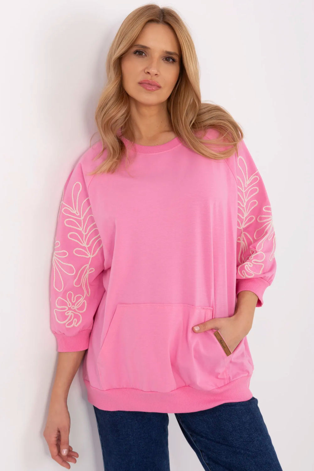 Bluza Damska Model RV-BZ-A367.26 Pink - Relevance209846 - Różowy
