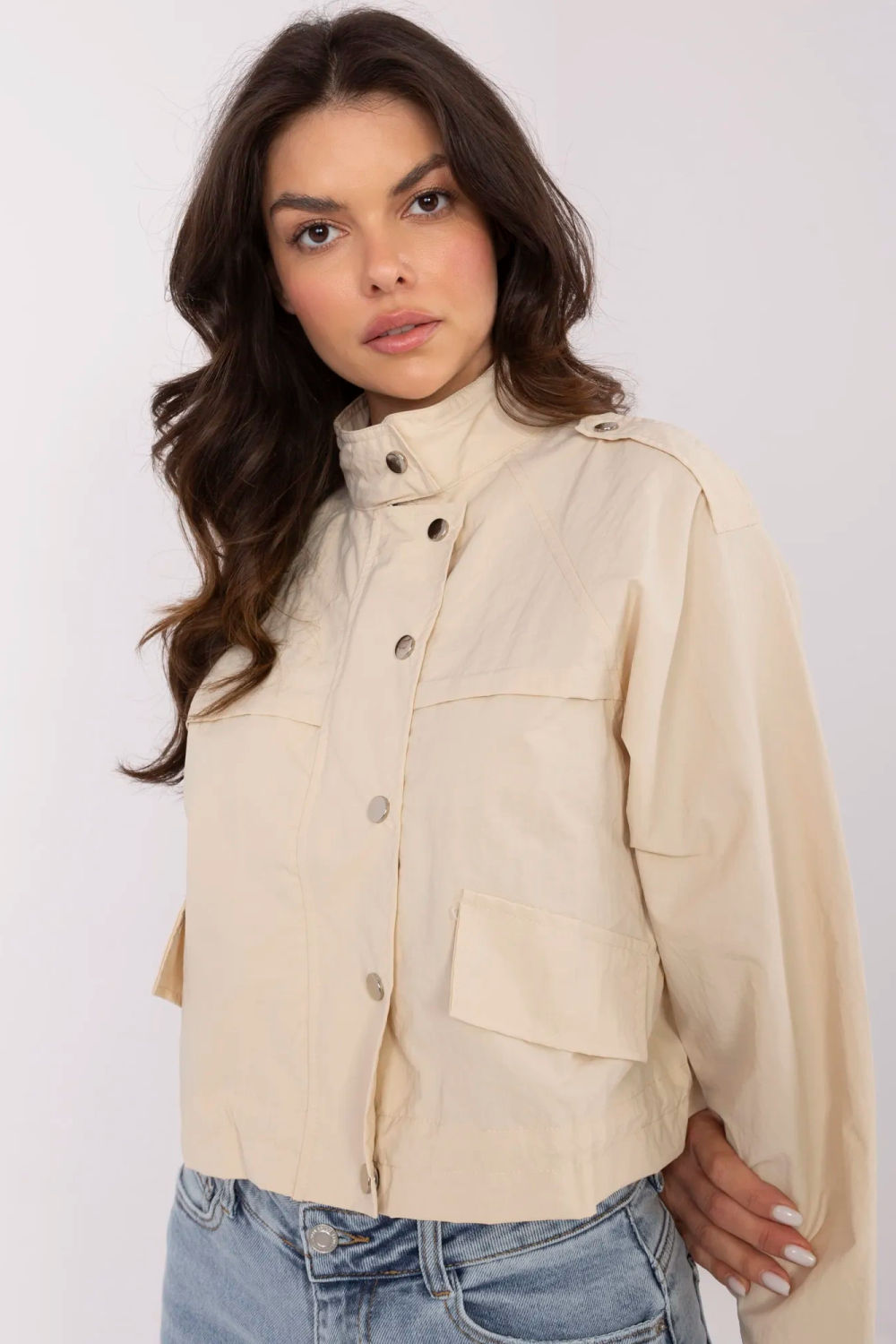 Kurtka Damska Model NM-KR-A2394.01 Beige - NM210113 - Beżowy