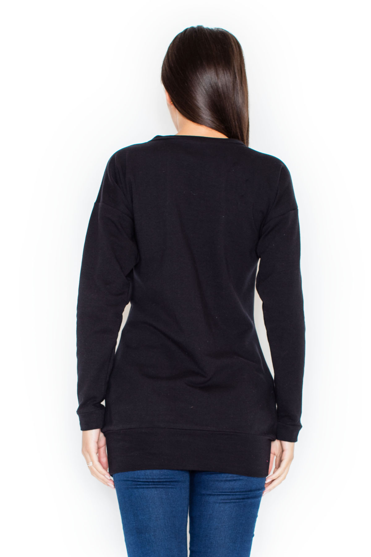 Bluza Damska Model K289 Black - Katrus47437 - Czarny - obrazek 2