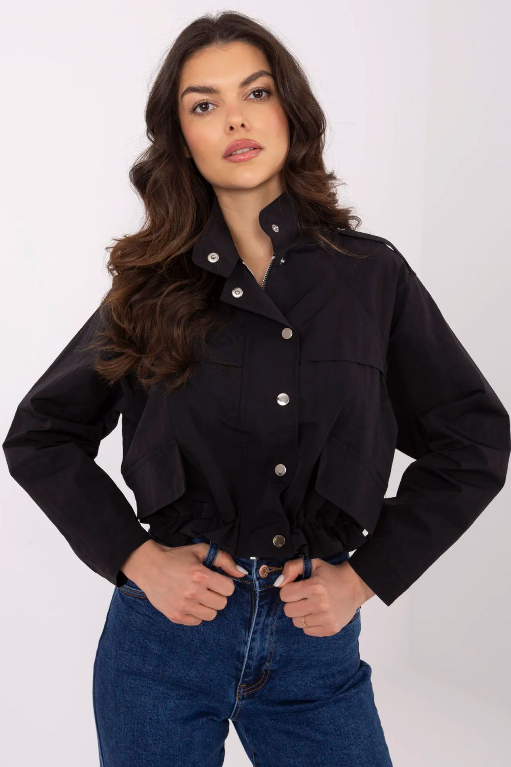 Kurtka Damska Model NM-KR-A2394.01 Black - NM210882 - Czarny