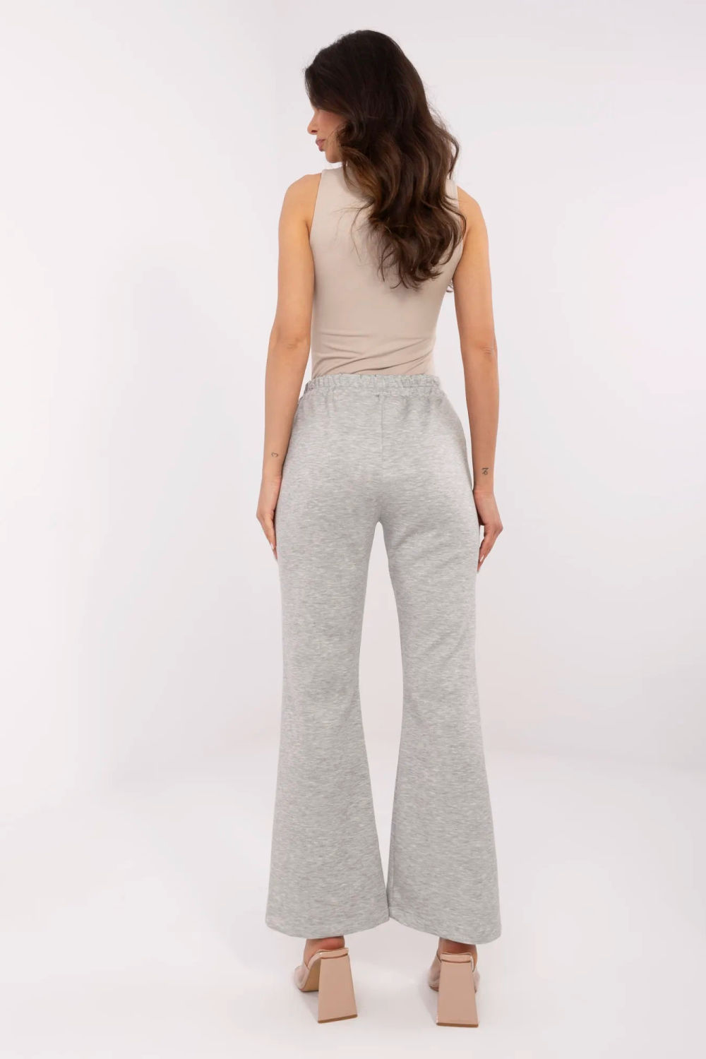Spodnie Dresowe Model DHJ-SP-20518.12 Grey - Italy Moda210964 - Szary - obrazek 3