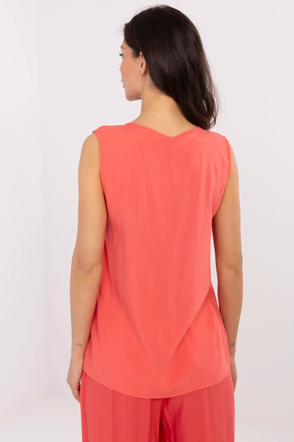Bluzka Model D73761M11218A Coral - Sublevel211503 - Różowy - obrazek 3