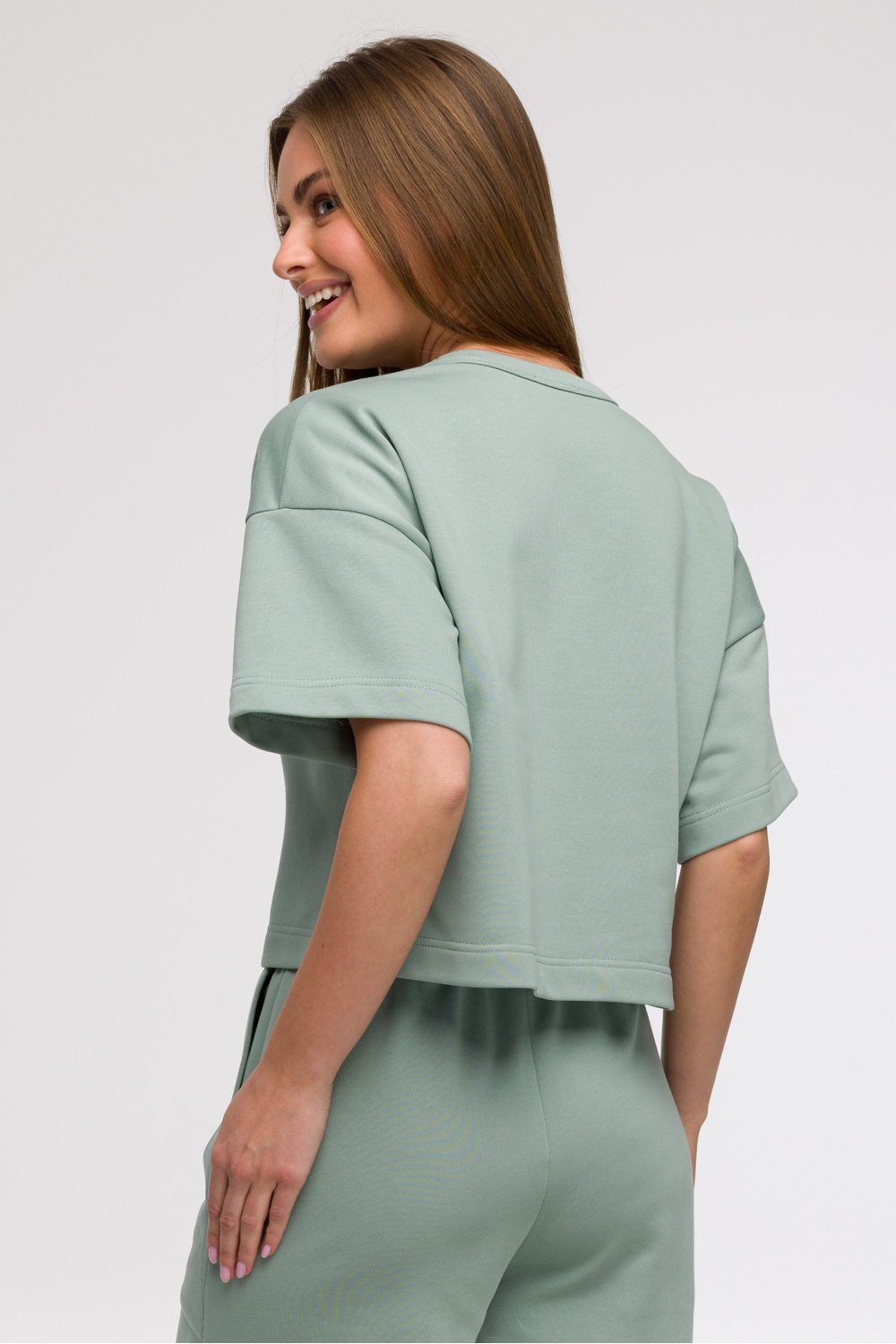Bluza Damska Model B294 Mint - BeWear211522 - Zielony - obrazek 3