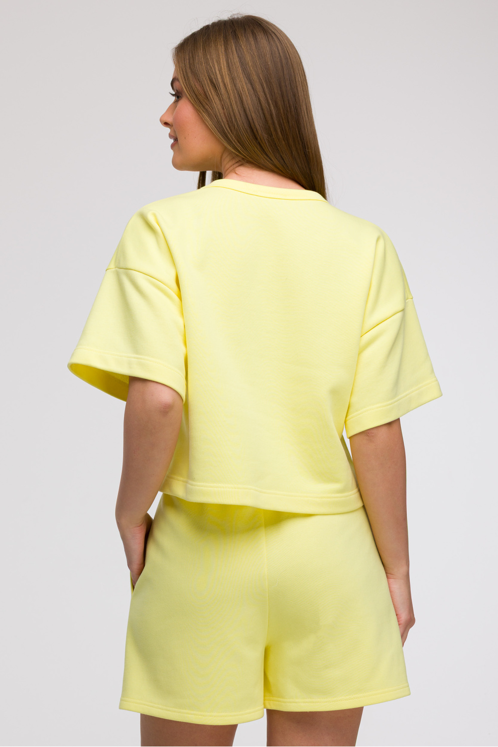 Bluza Damska Model B294 Cytryna - BeWear211524 - Żółty - obrazek 3