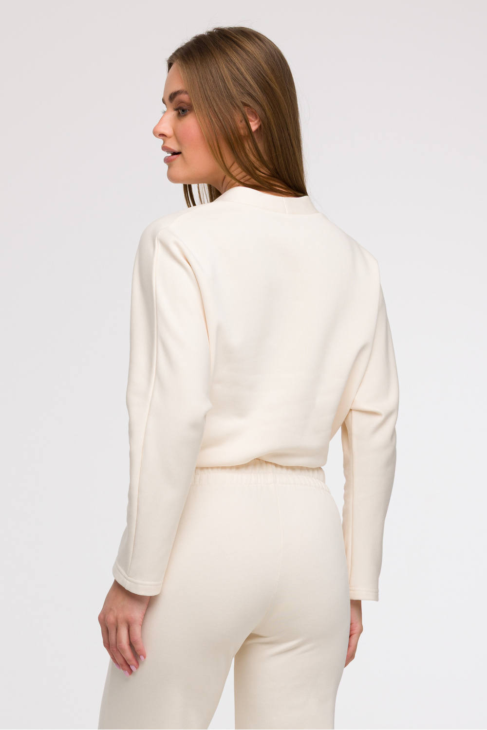 Bluza Damska Model B292 Wanilia - BeWear211531 - Beżowy - obrazek 3