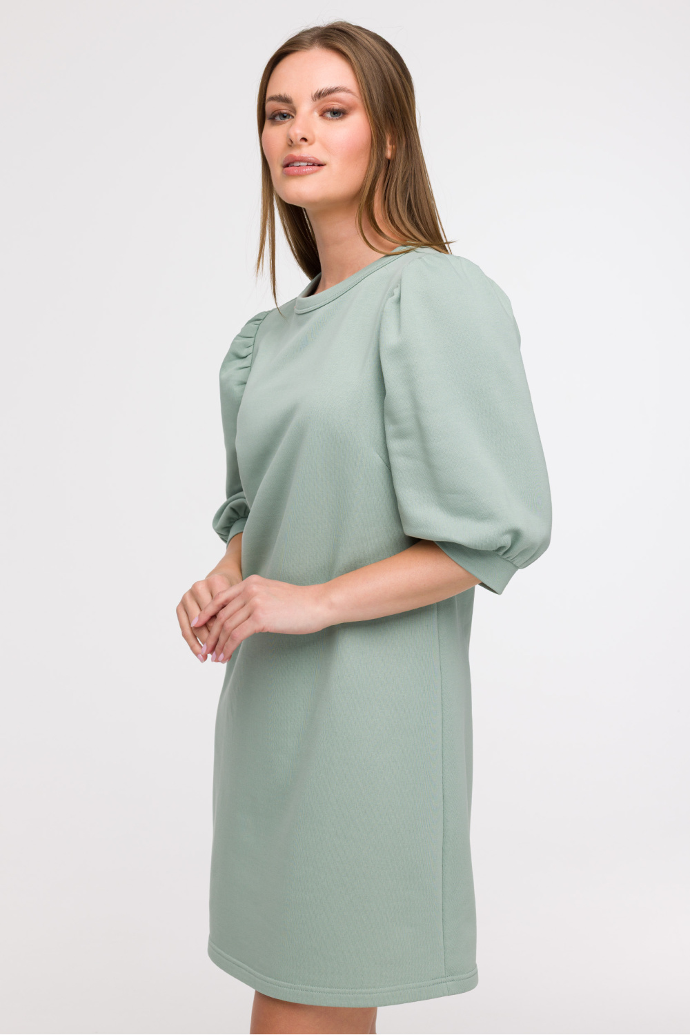 Sukienka Model B291 Mint - BeWear211538 - Zielony