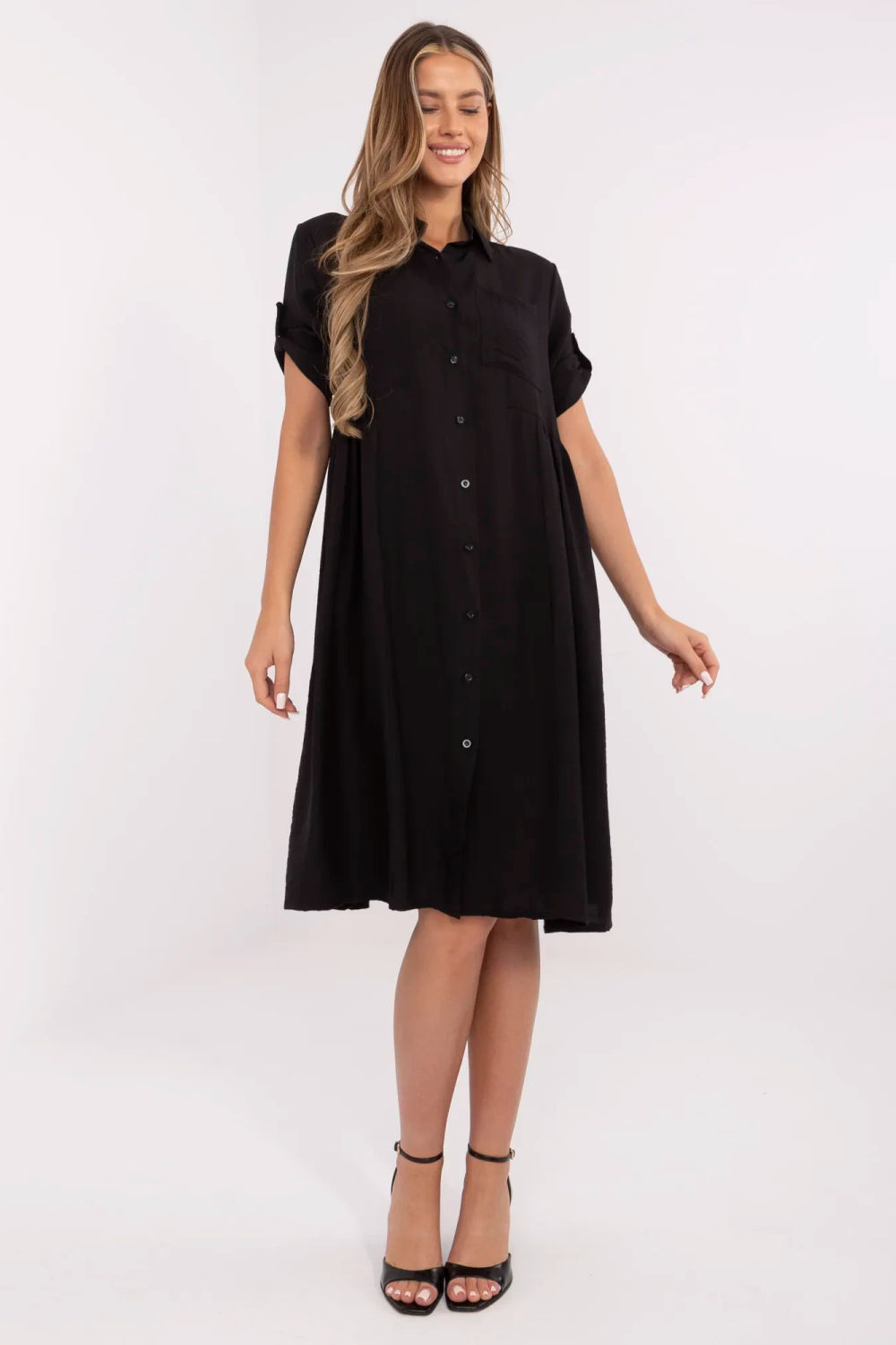 Sukienka Model MI-SK-A2275.09 Black - Italy Moda212025 - Czarny