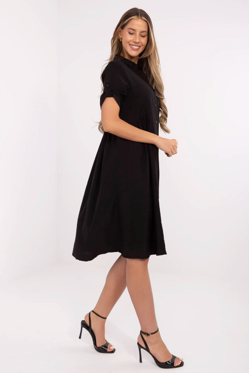 Sukienka Model MI-SK-A2275.09 Black - Italy Moda212025 - Czarny - obrazek 2