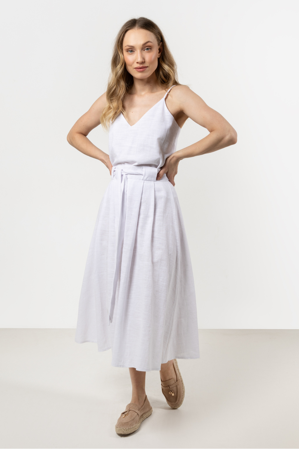 Spódnica Model A723 White - awama212192 - Biały