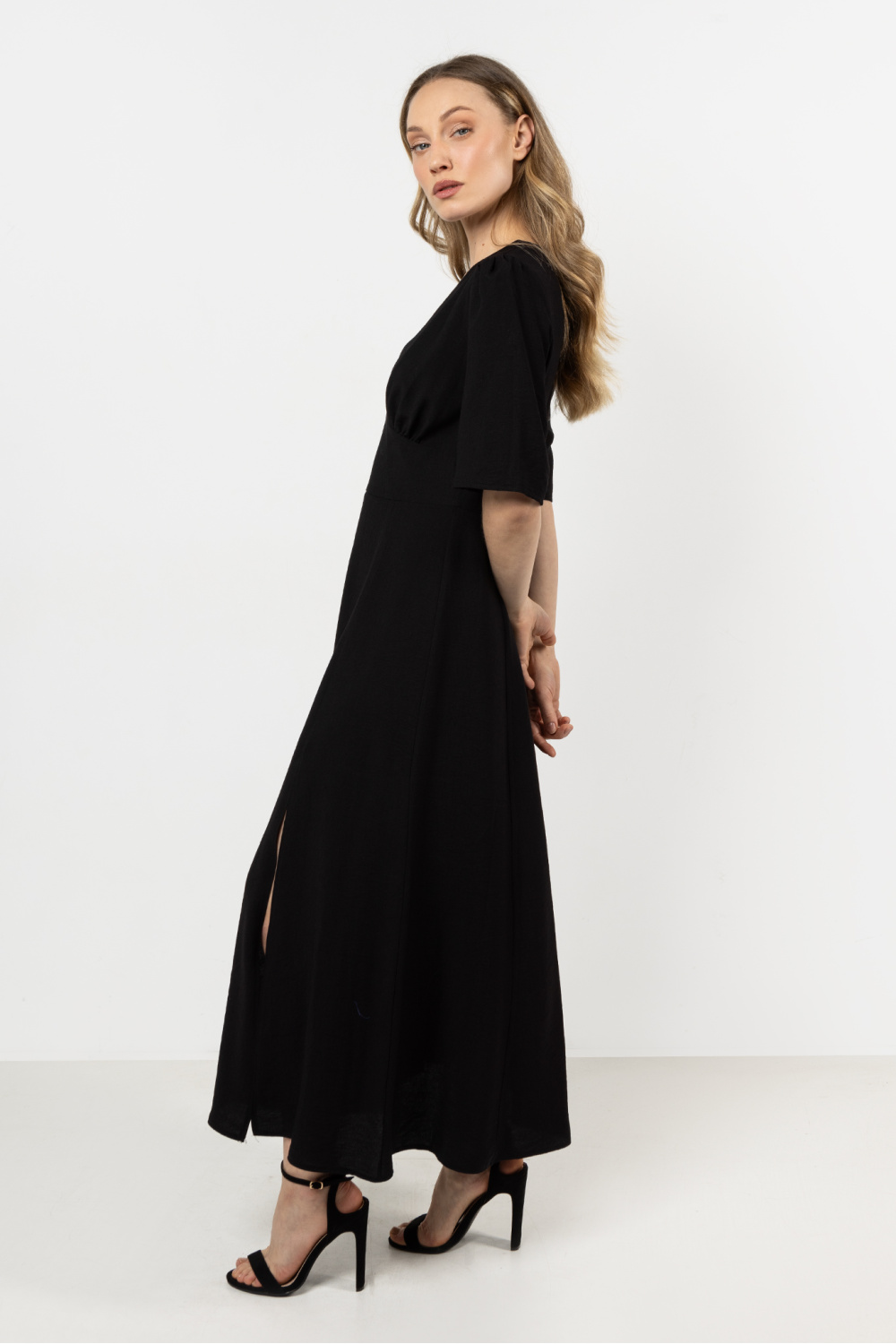 Sukienka Model A715 Black - awama212215 - Czarny - obrazek 2