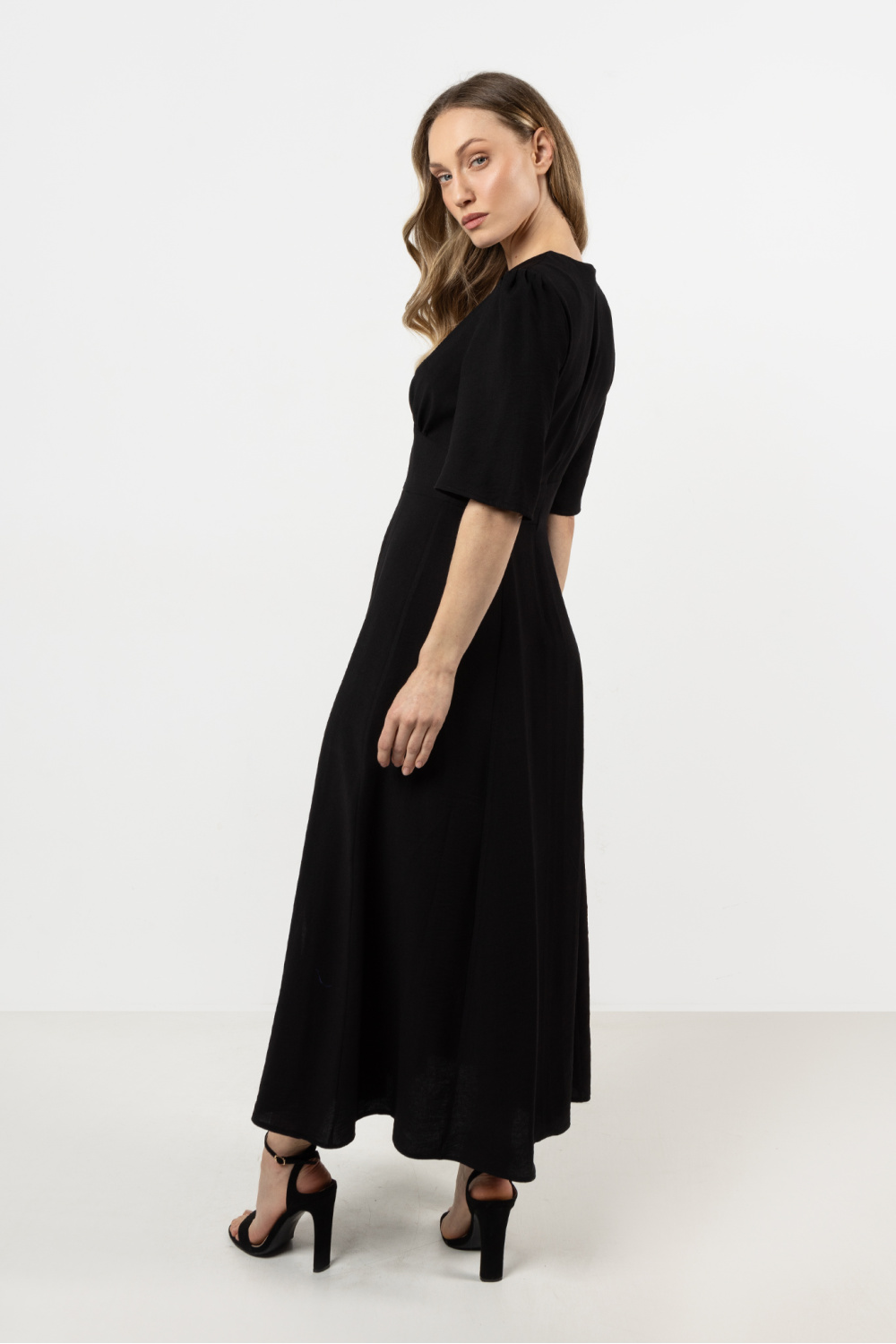 Sukienka Model A715 Black - awama212215 - Czarny - obrazek 3