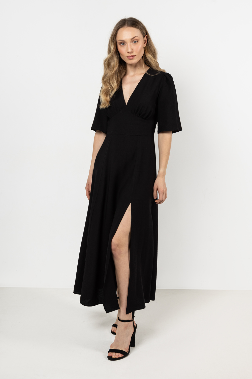 Sukienka Model A715 Black - awama212215 - Czarny - obrazek 4