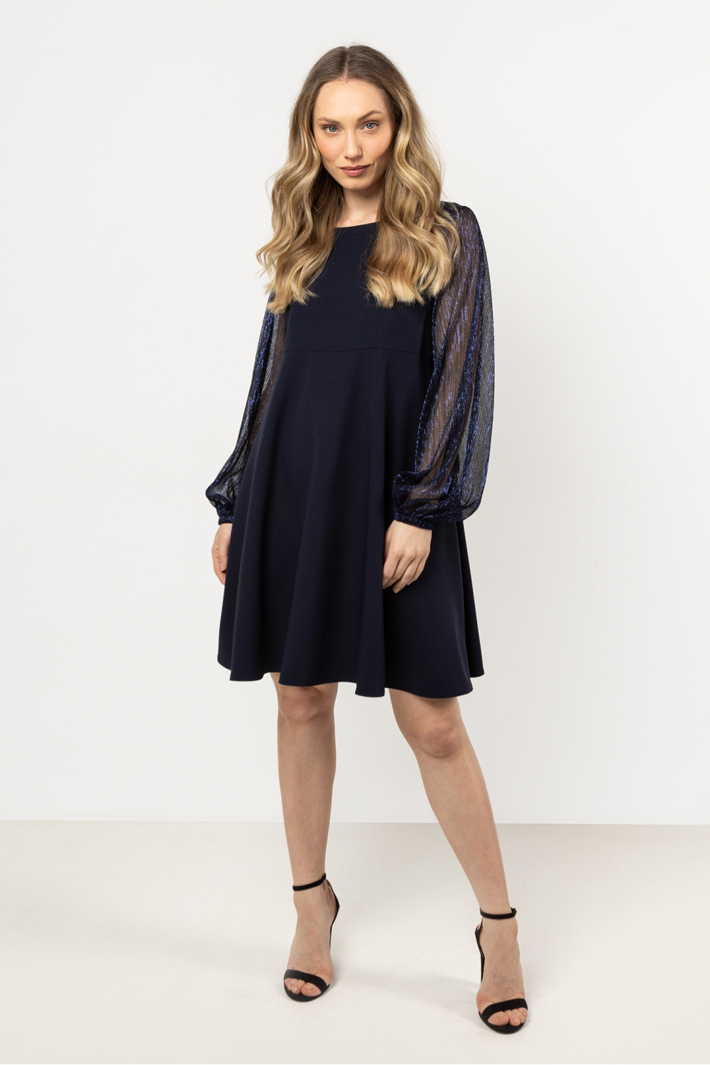 Sukienka Model A712 Navy - awama212224 - Granatowy - obrazek 2