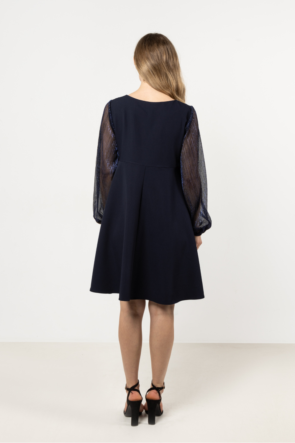 Sukienka Model A712 Navy - awama212224 - Granatowy - obrazek 3