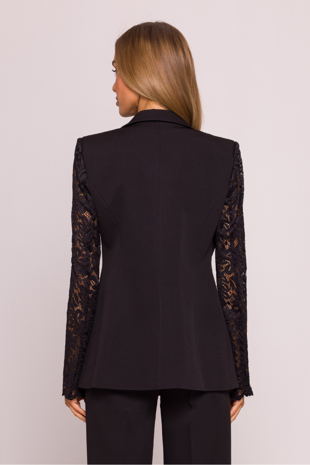 Marynarka Model MOE865 Black - Moe213670 - Czarny - obrazek 3