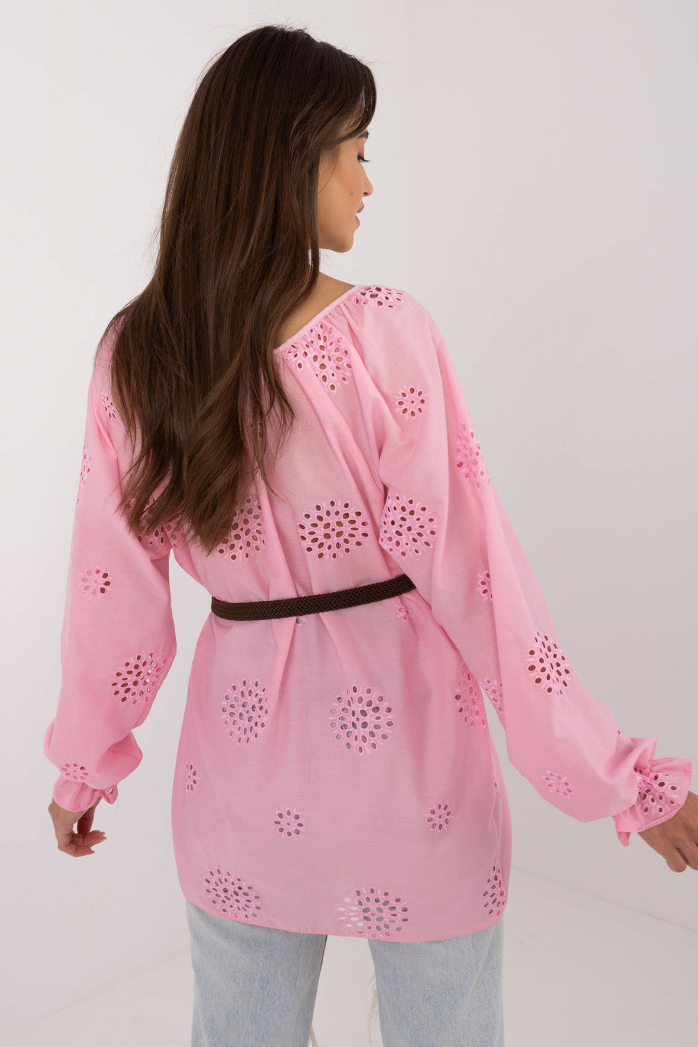Bluzka Model LK-BZ-509747.80 Pink - Lakerta214448 - Różowy - obrazek 3