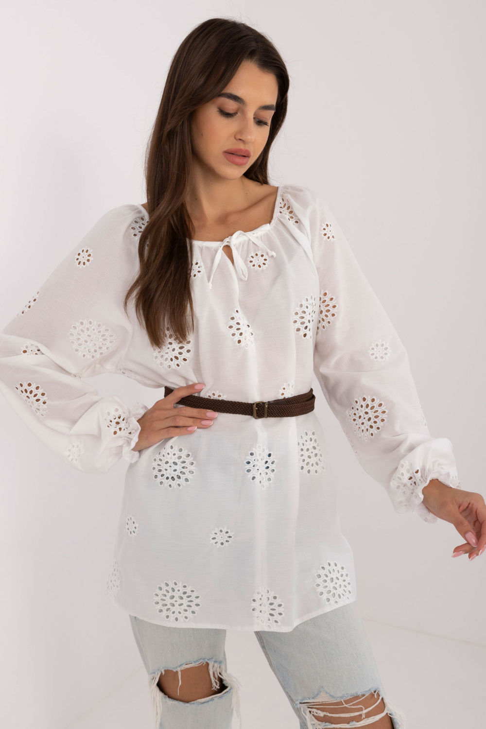Bluzka Model LK-BZ-509747.80 White - Lakerta214450 - Biały