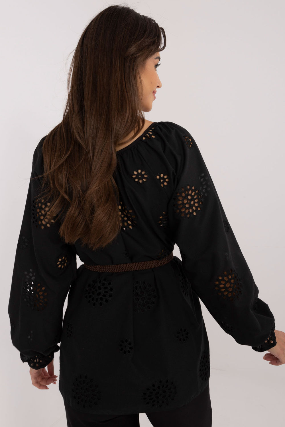 Bluzka Model LK-BZ-509747.80 Black - Lakerta214451 - Czarny - obrazek 3