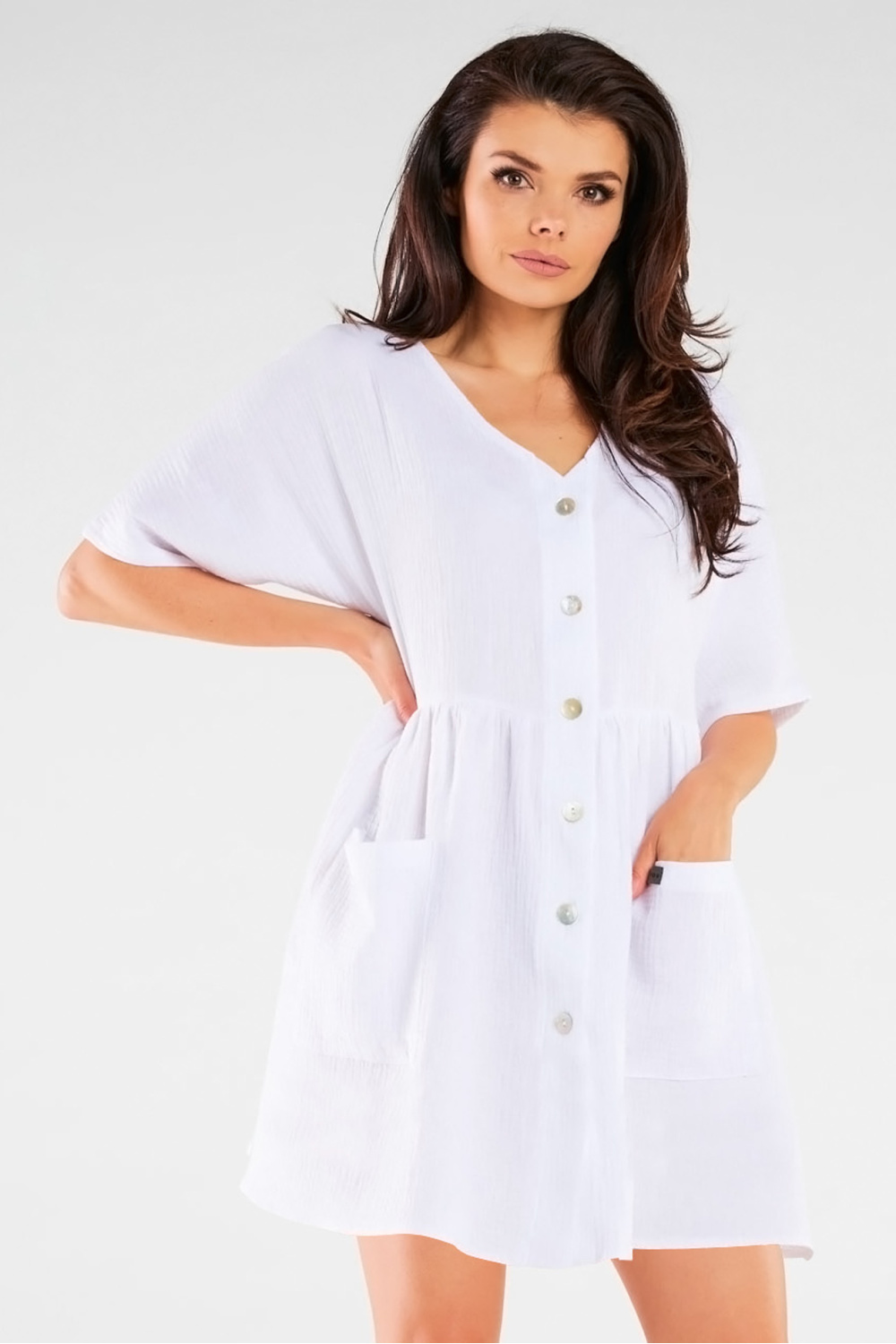 Sukienka Model M258 White - Infinite You214509 - Biały