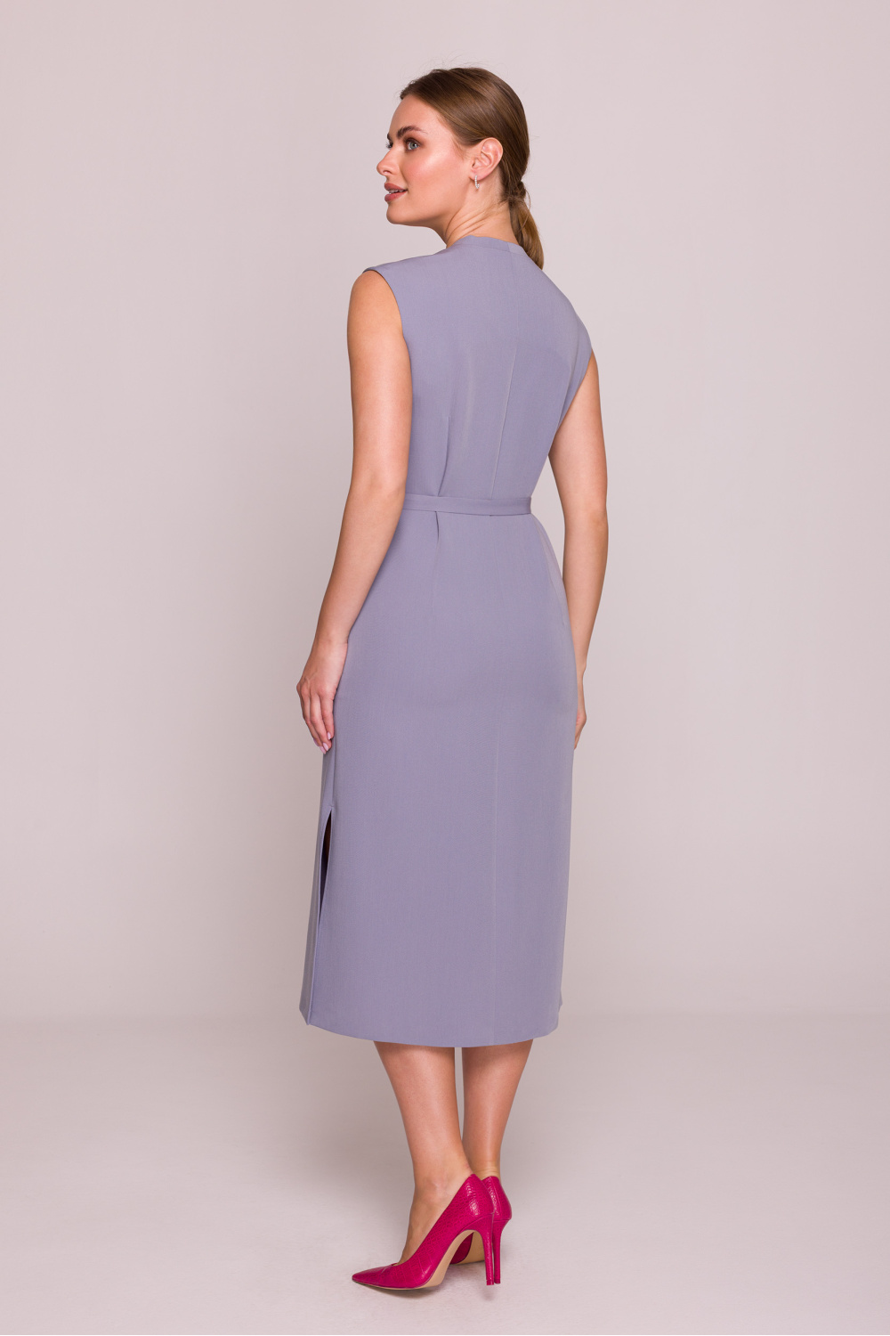 Sukienka Model S410 Gołębi - Stylove214658 - Szary - obrazek 2