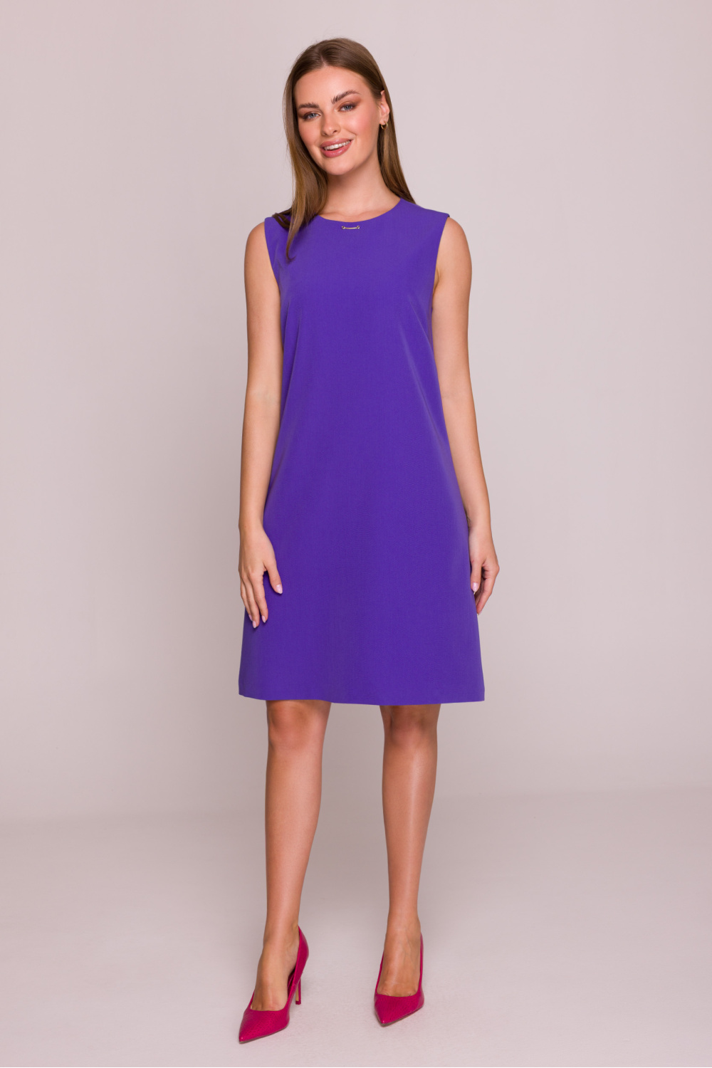 Sukienka Model S408 Violet - Stylove214668 - Fioletowy - obrazek 2