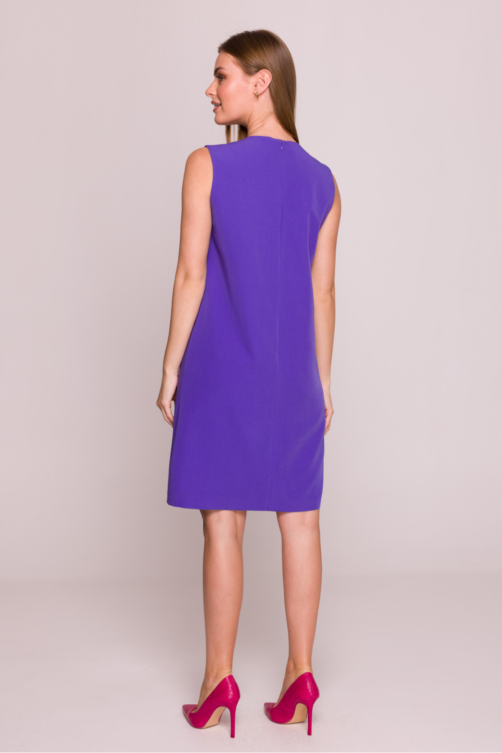 Sukienka Model S408 Violet - Stylove214668 - Fioletowy - obrazek 3