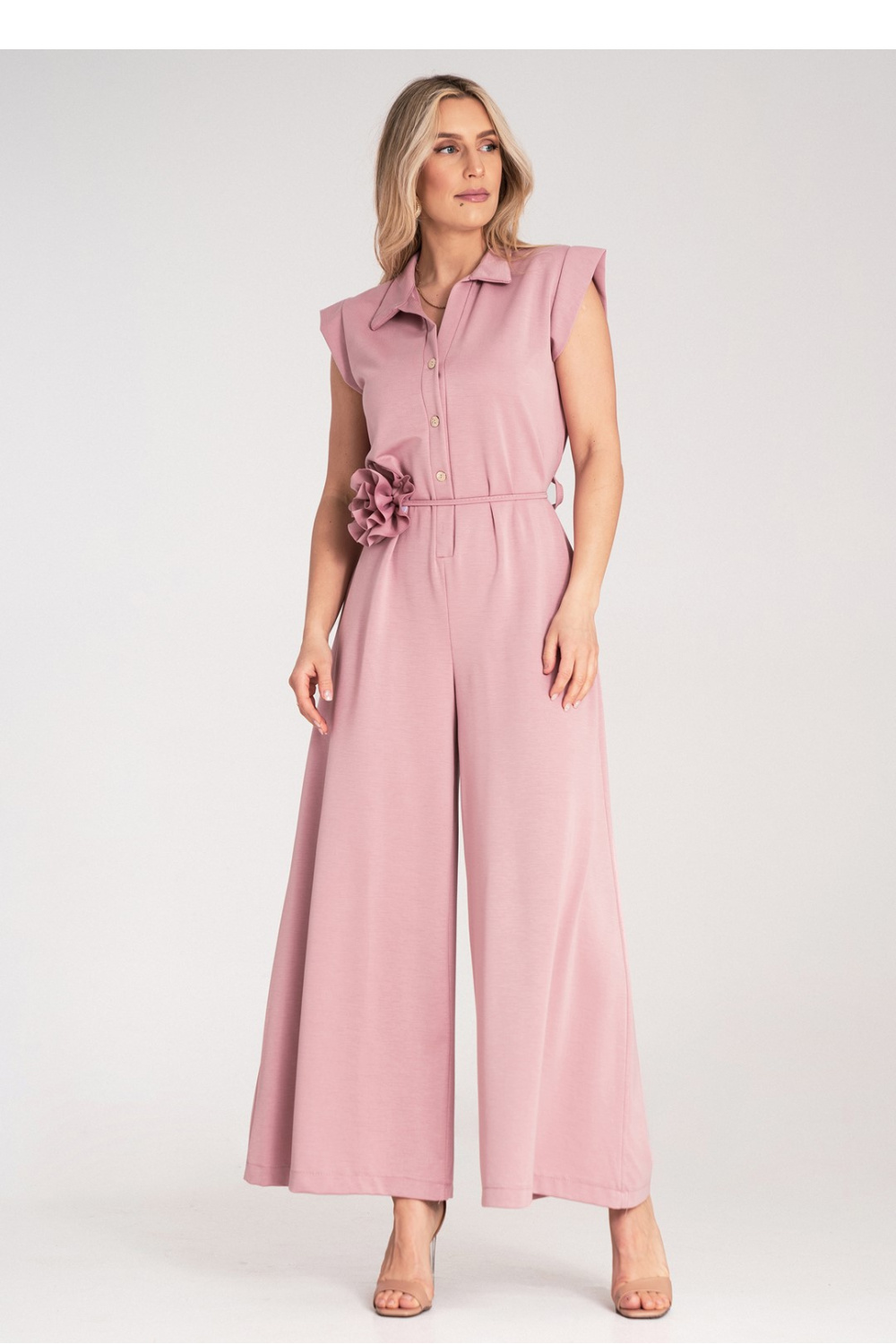 Kombinezon Model M1190 Pink - Figl214766 - Różowy - obrazek 2