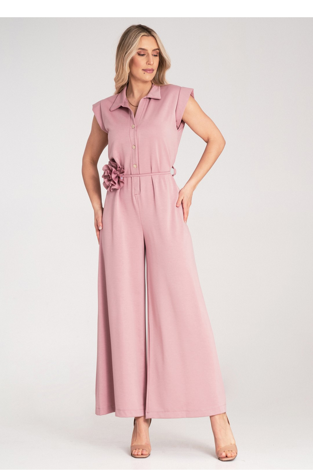 Kombinezon Model M1190 Pink - Figl214766 - Różowy - obrazek 4