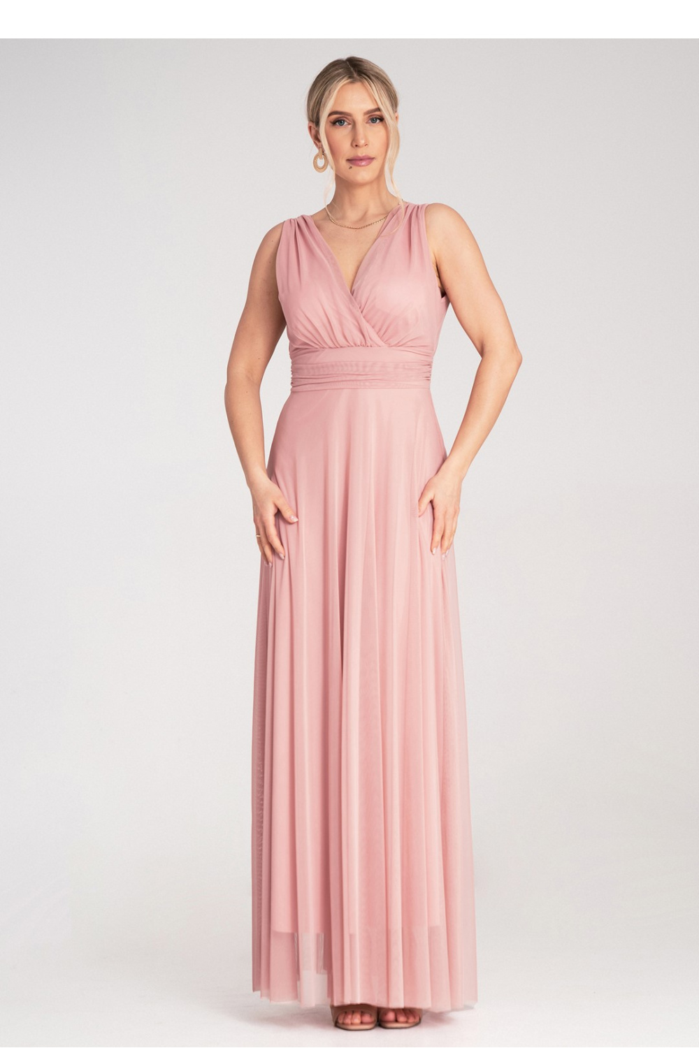 Sukienka Model M1186 Pink - Figl214777 - Różowy