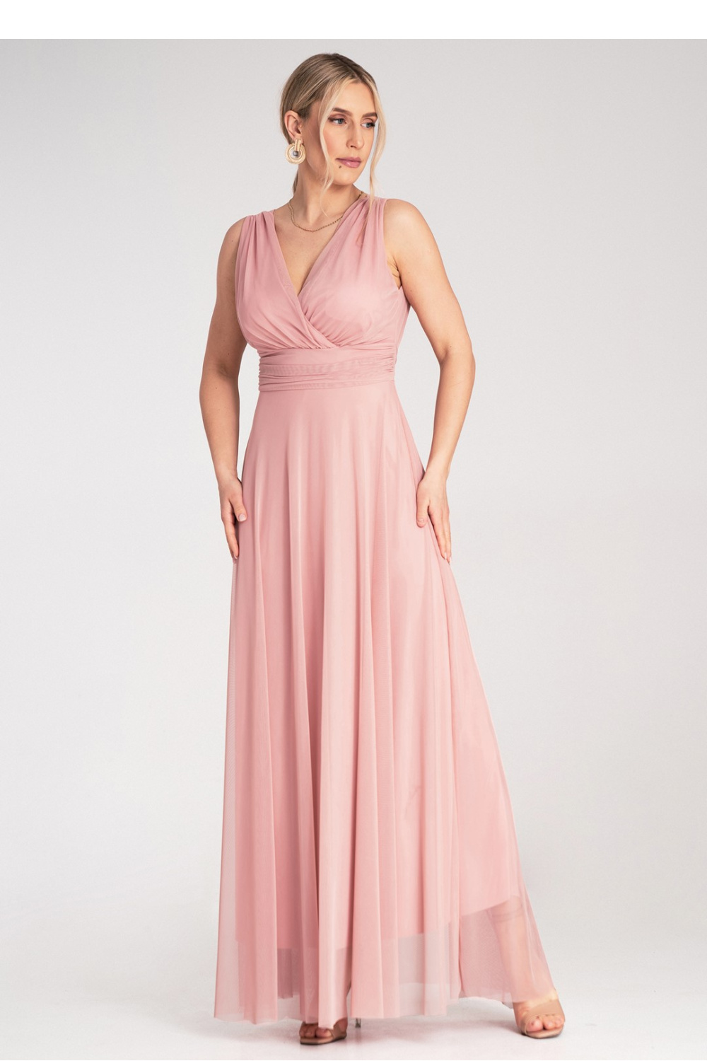 Sukienka Model M1186 Pink - Figl214777 - Różowy - obrazek 2