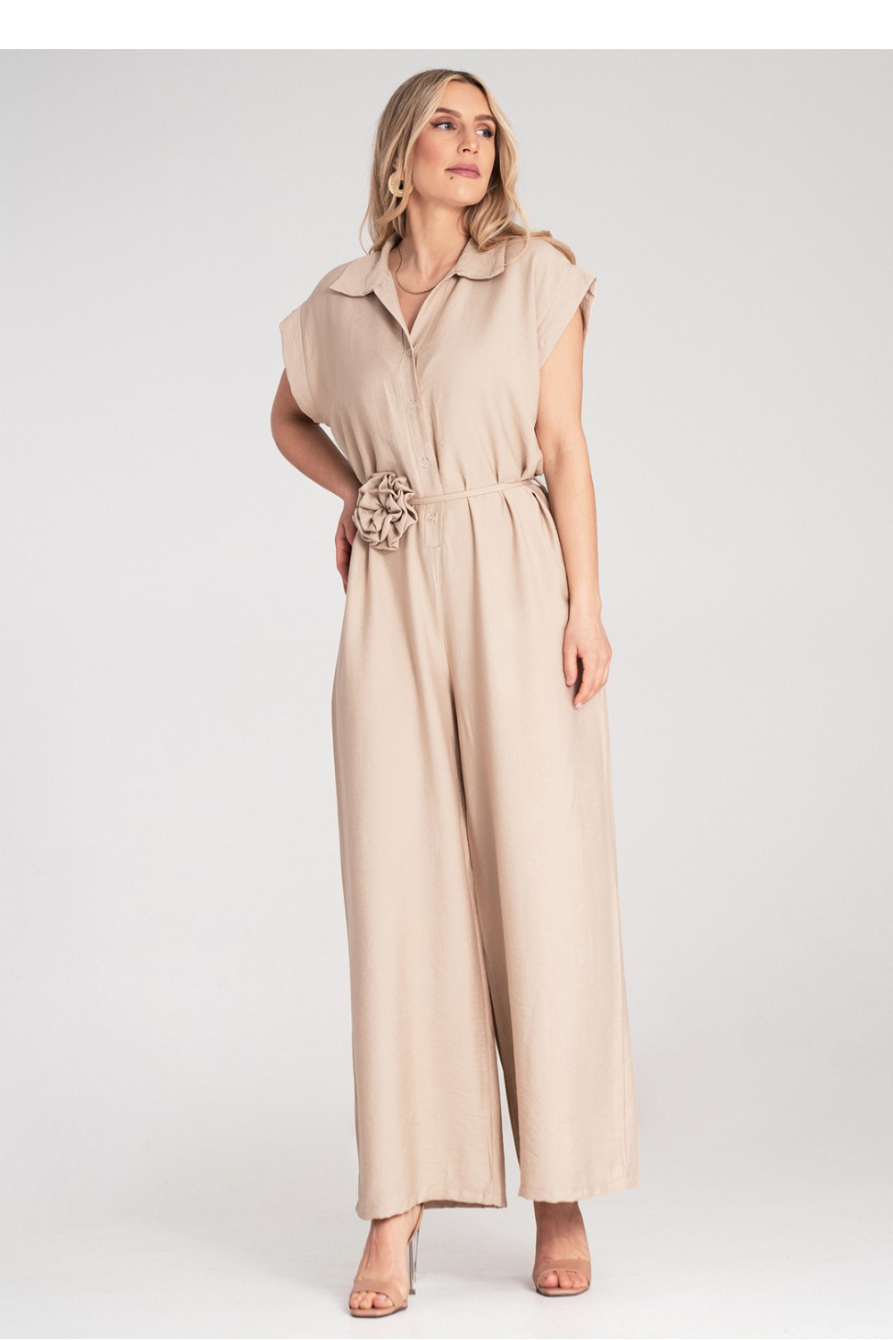 Kombinezon Model M1177 Beige - Figl214798 - Beżowy - obrazek 4