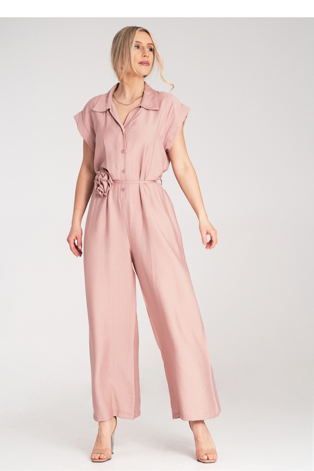 Kombinezon Model M1177 Pink - Figl214801 - Różowy - obrazek 2