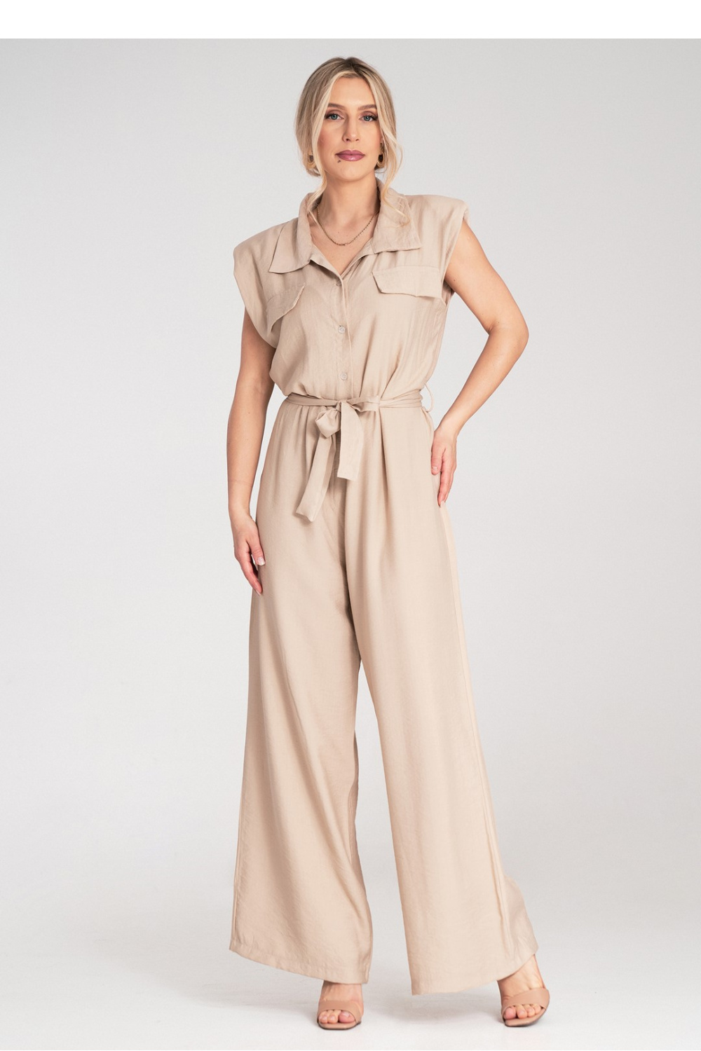 Kombinezon Model M1176 Beige - Figl214805 - Beżowy