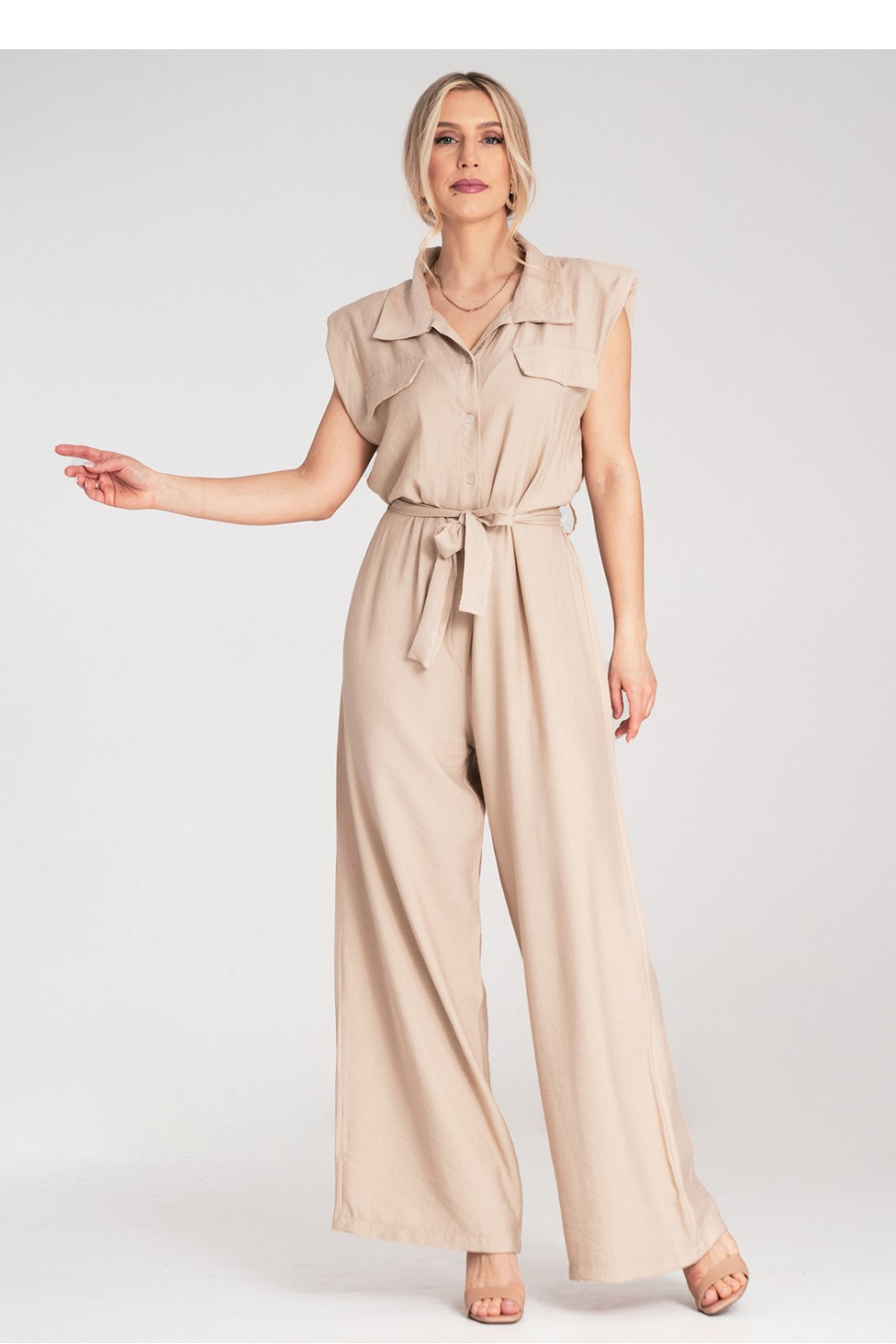 Kombinezon Model M1176 Beige - Figl214805 - Beżowy - obrazek 2