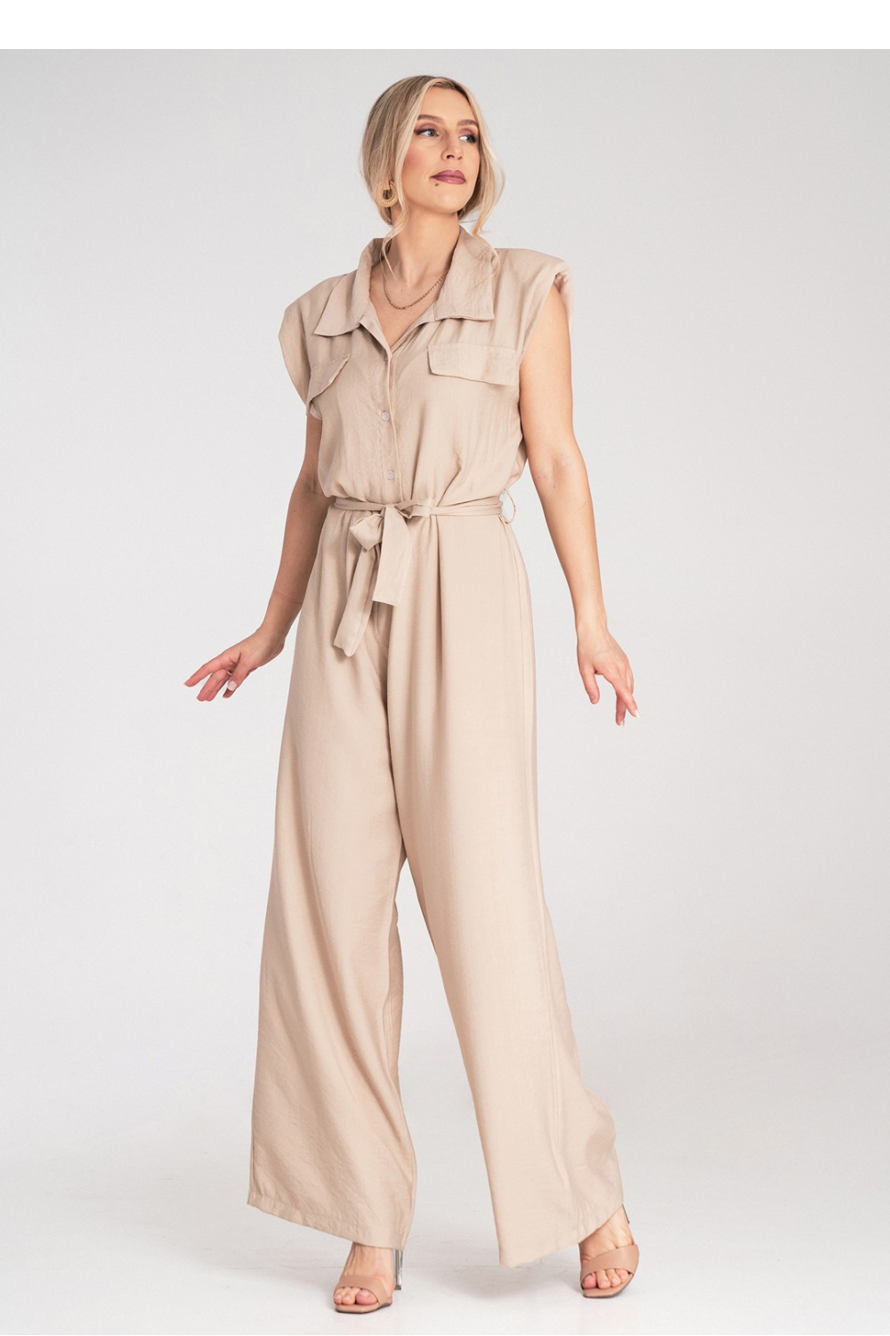 Kombinezon Model M1176 Beige - Figl214805 - Beżowy - obrazek 4