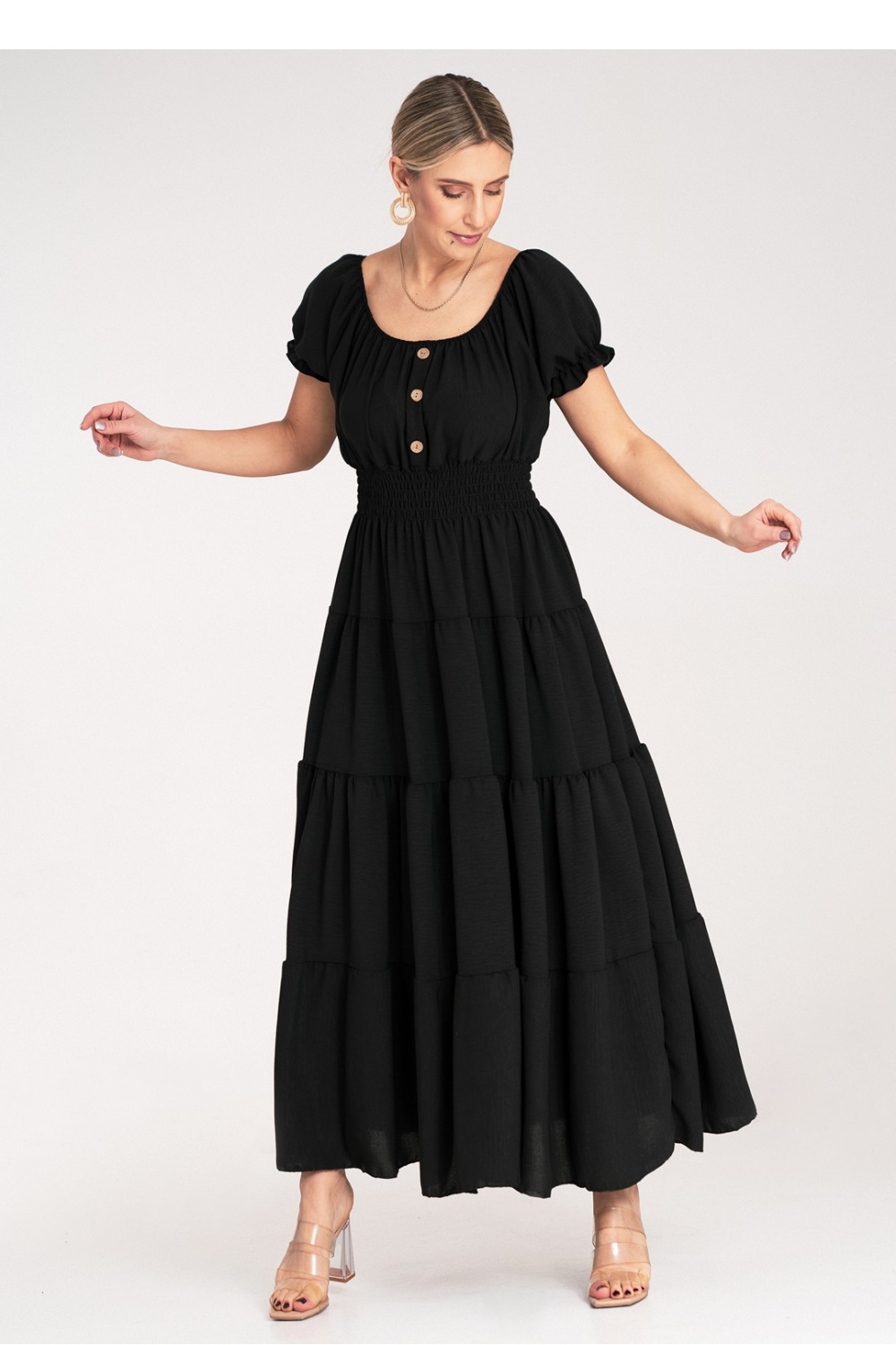 Sukienka Model M1170 Black - Figl214817 - Czarny