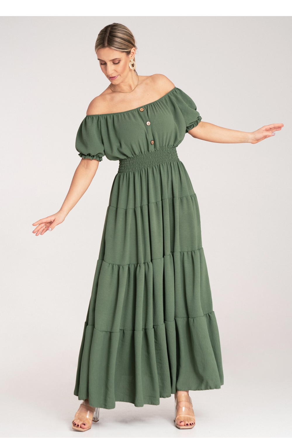 Sukienka Model M1170 Green - Figl214818 - Zielony