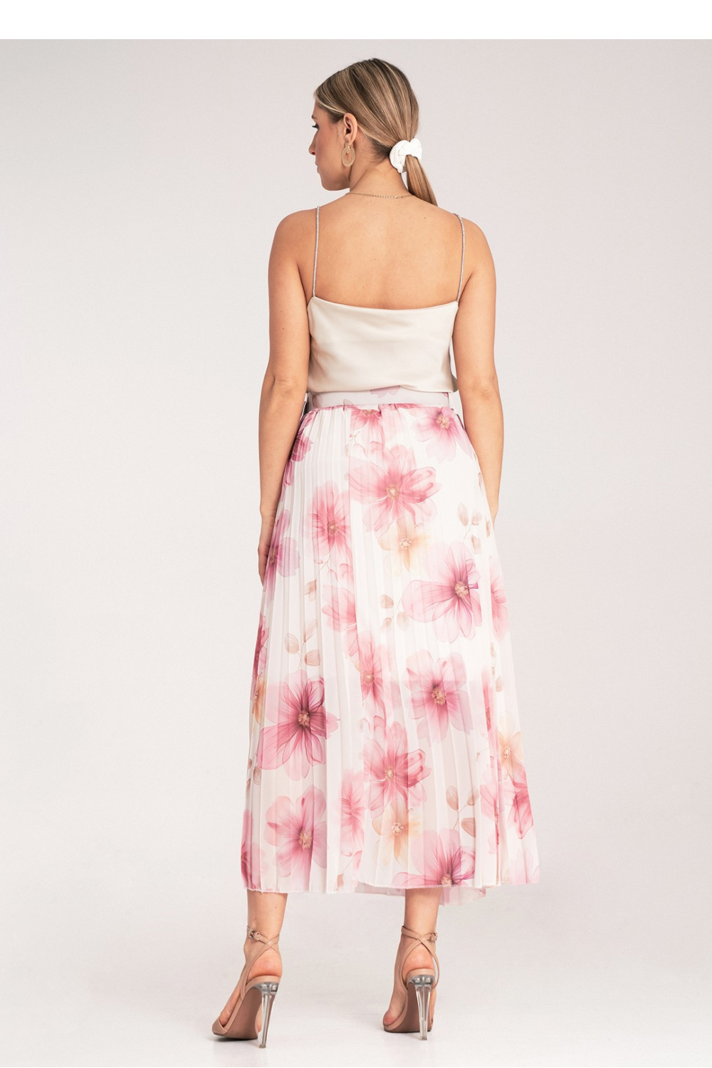 Spódnica Model M1163 Pink - Figl214832 - Różowy - obrazek 3