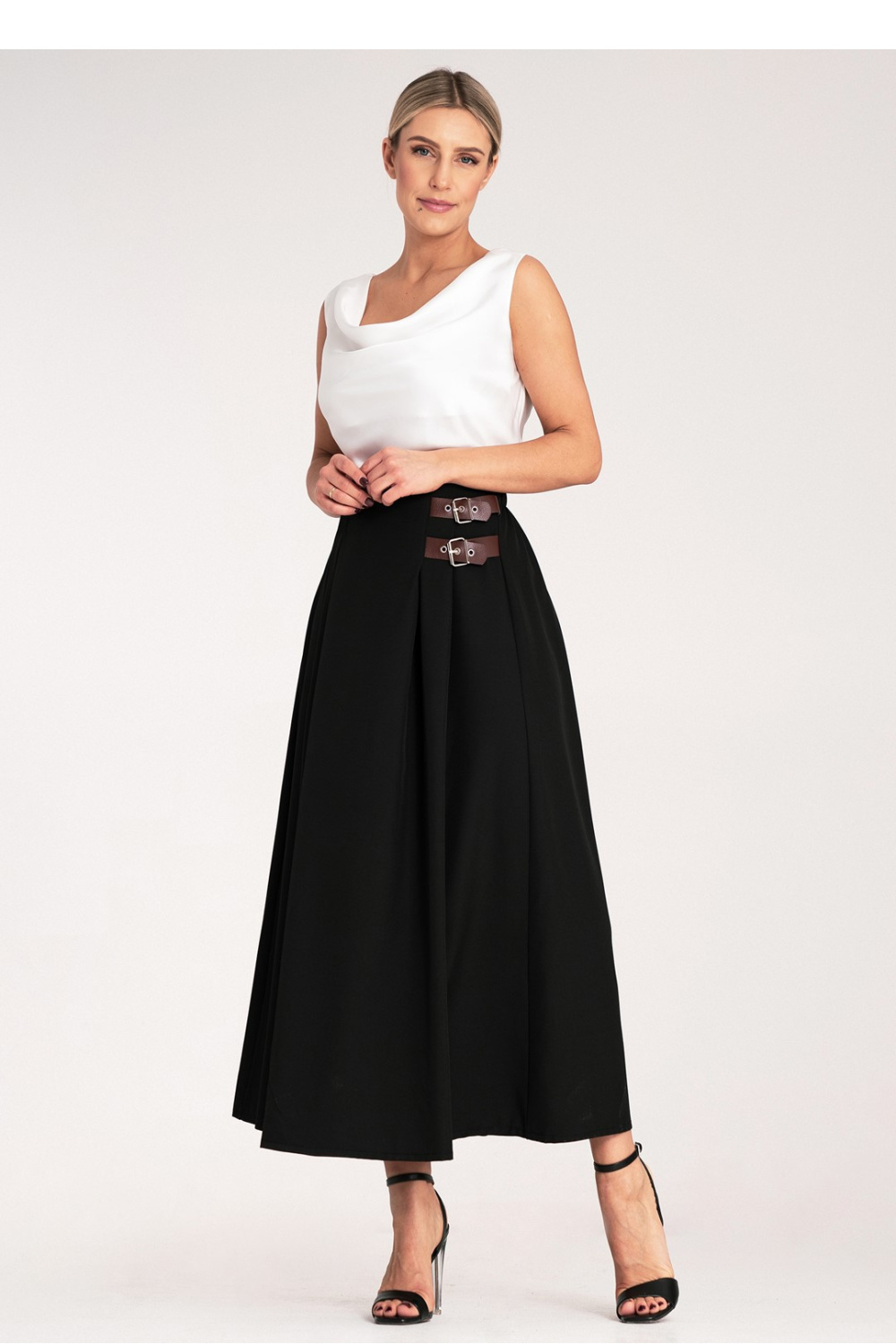 Spódnica Model M1156 Black - Figl214848 - Czarny
