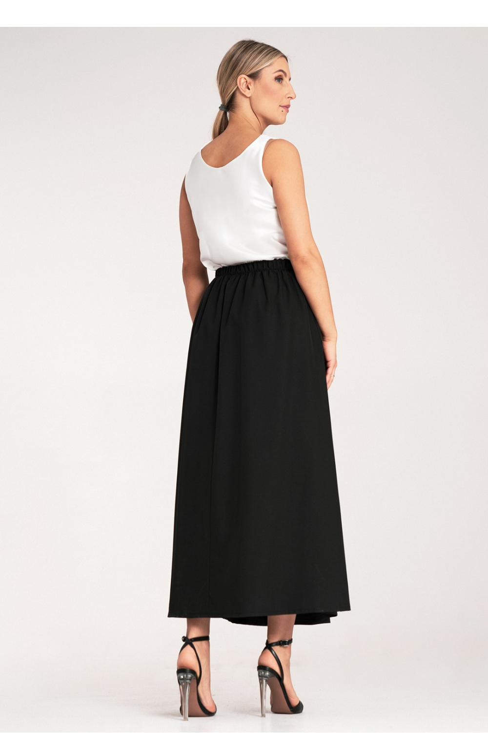 Spódnica Model M1156 Black - Figl214848 - Czarny - obrazek 3
