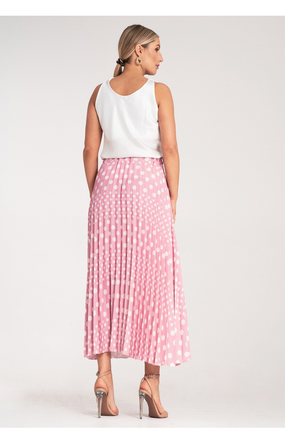 Spódnica Model M1155 Pink - Figl214852 - Różowy - obrazek 3
