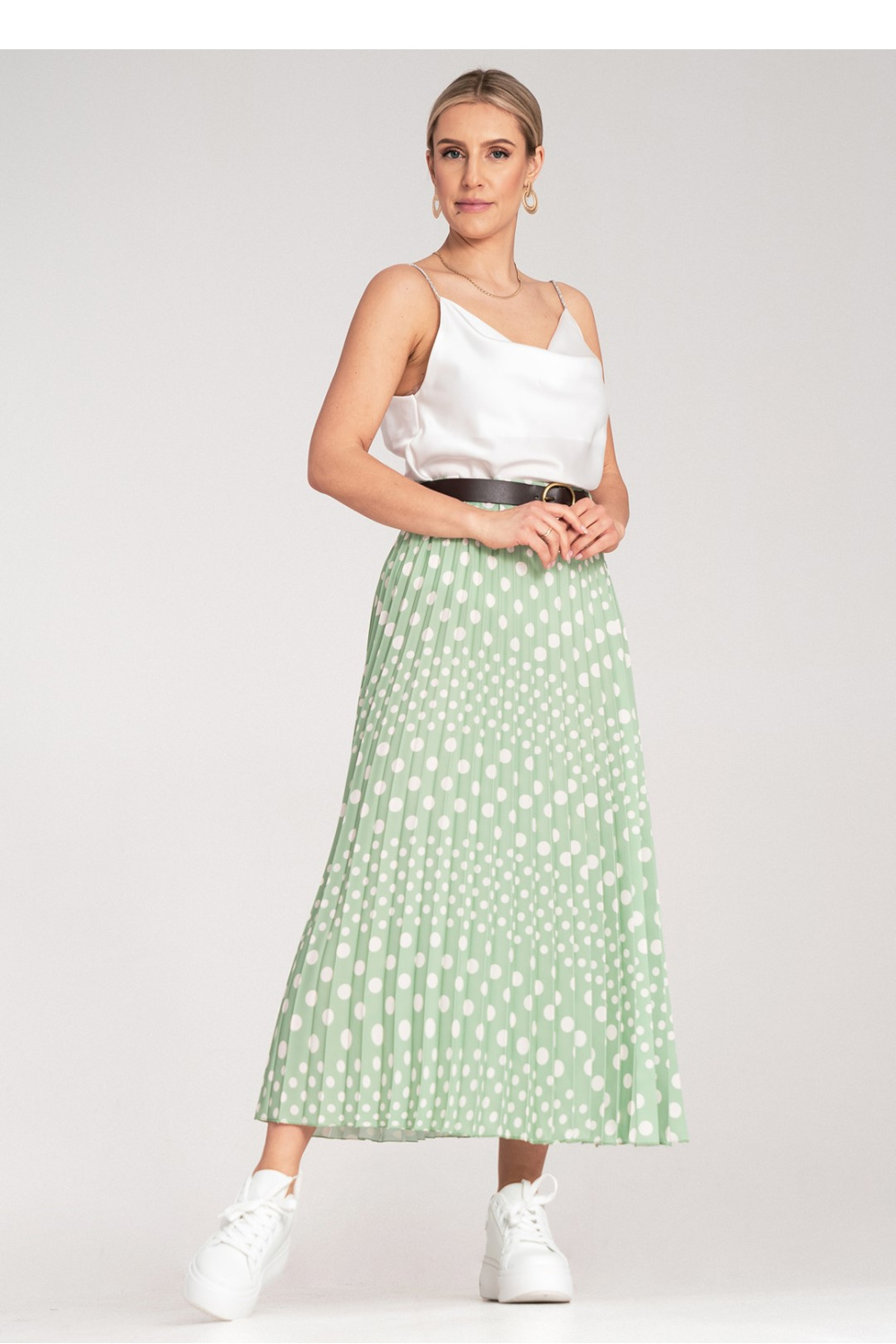 Spódnica Model M1155 Green - Figl214853 - Zielony - obrazek 2
