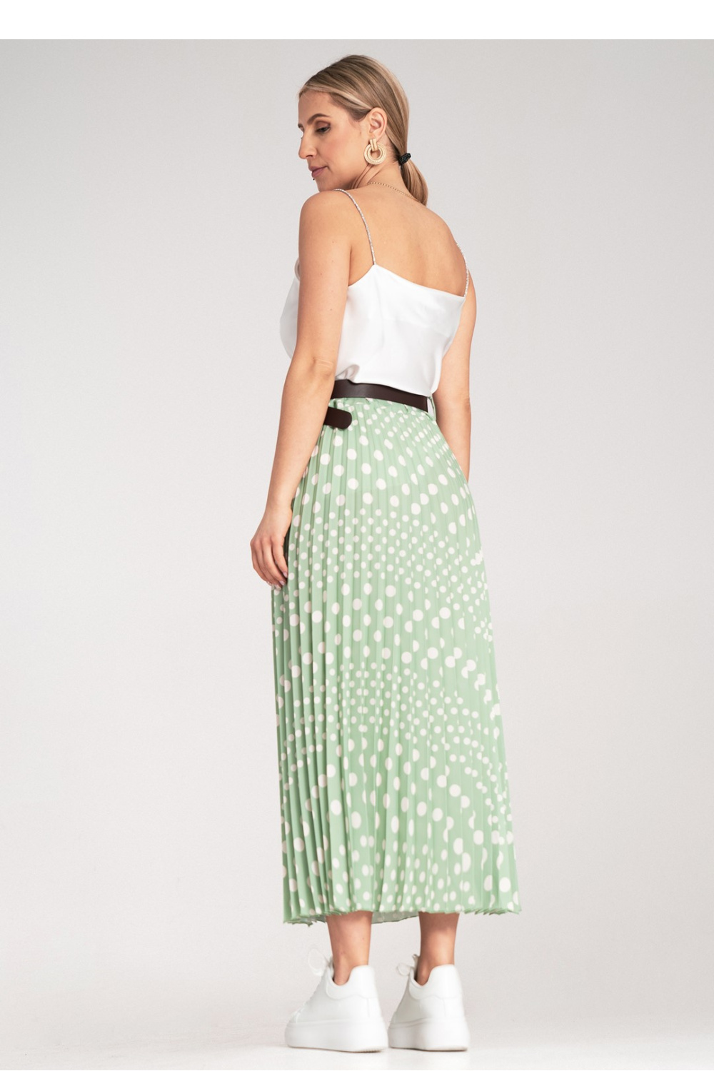 Spódnica Model M1155 Green - Figl214853 - Zielony - obrazek 3