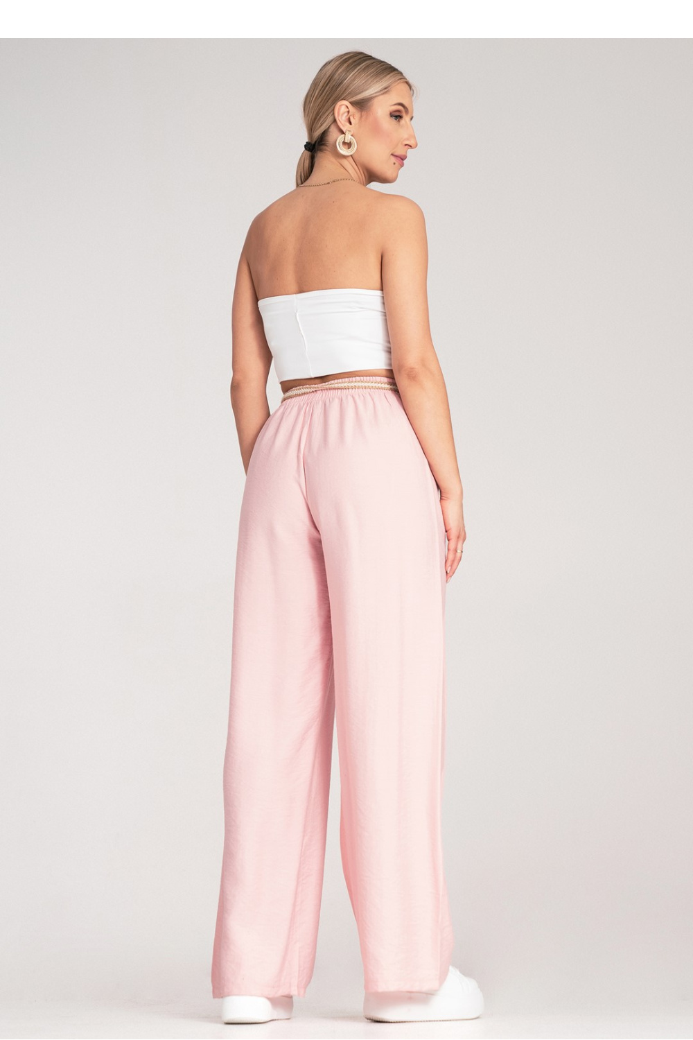 Spodnie Damskie Model M1149 Pink - Figl214856 - Różowy - obrazek 3