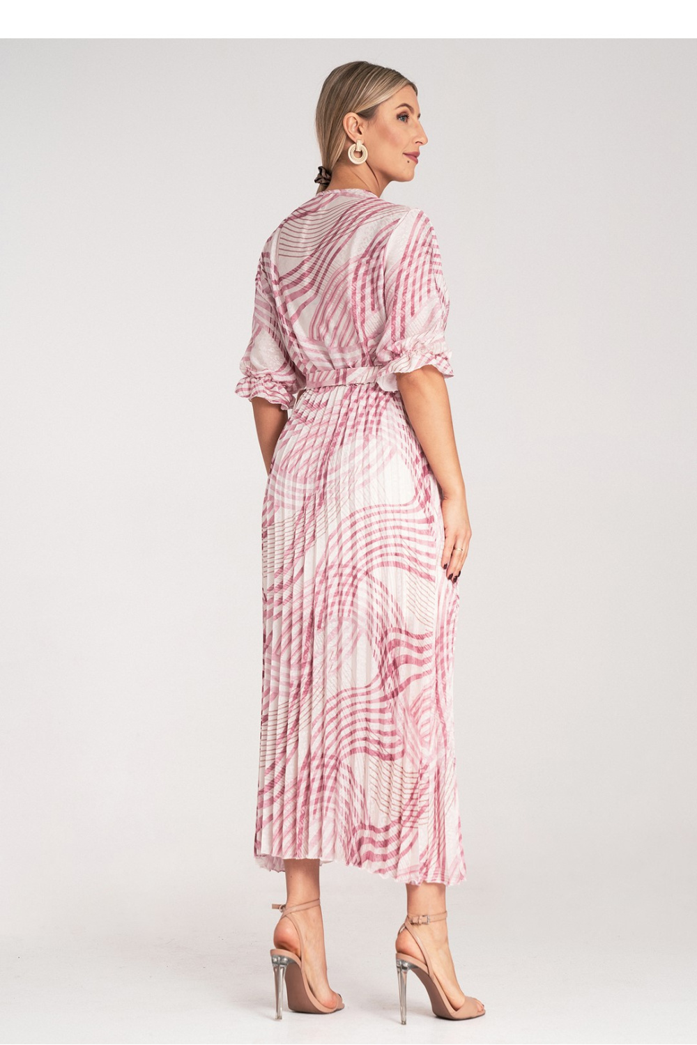 Sukienka Model M1139 Pink - Figl214858 - Różowy - obrazek 3