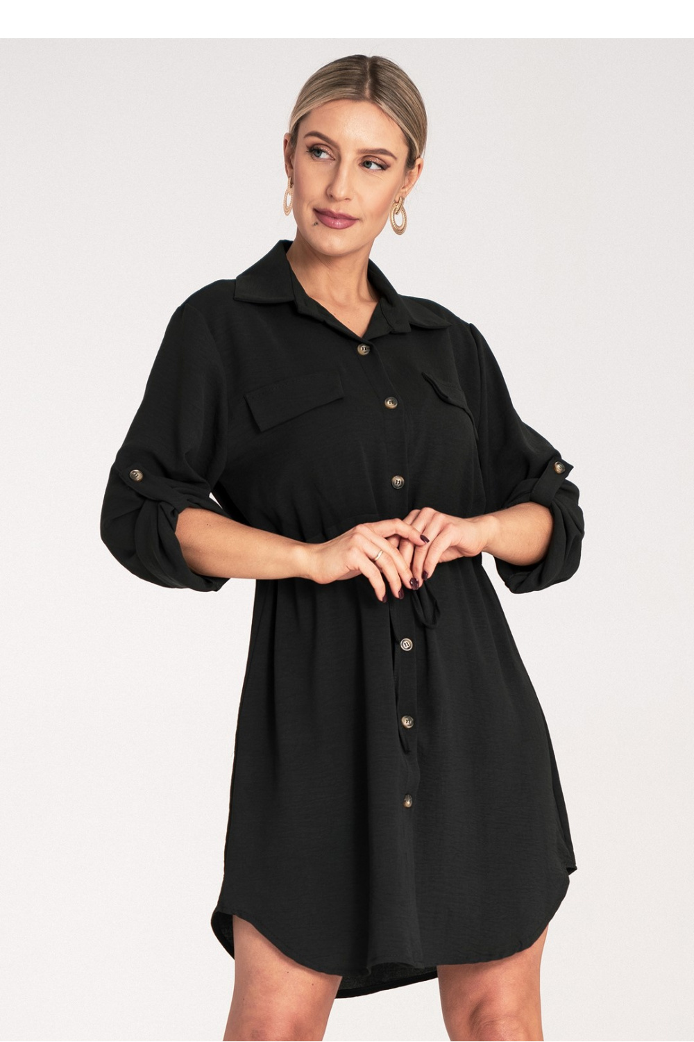 Sukienka Model M1131 Black - Figl214866 - Czarny