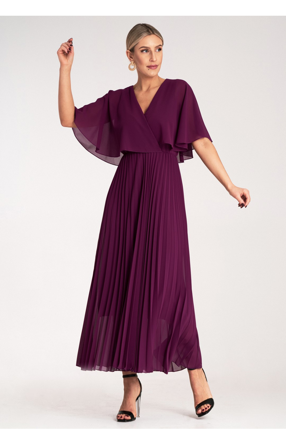 Sukienka Model M1123 Violet - Figl214875 - Fioletowy - obrazek 2